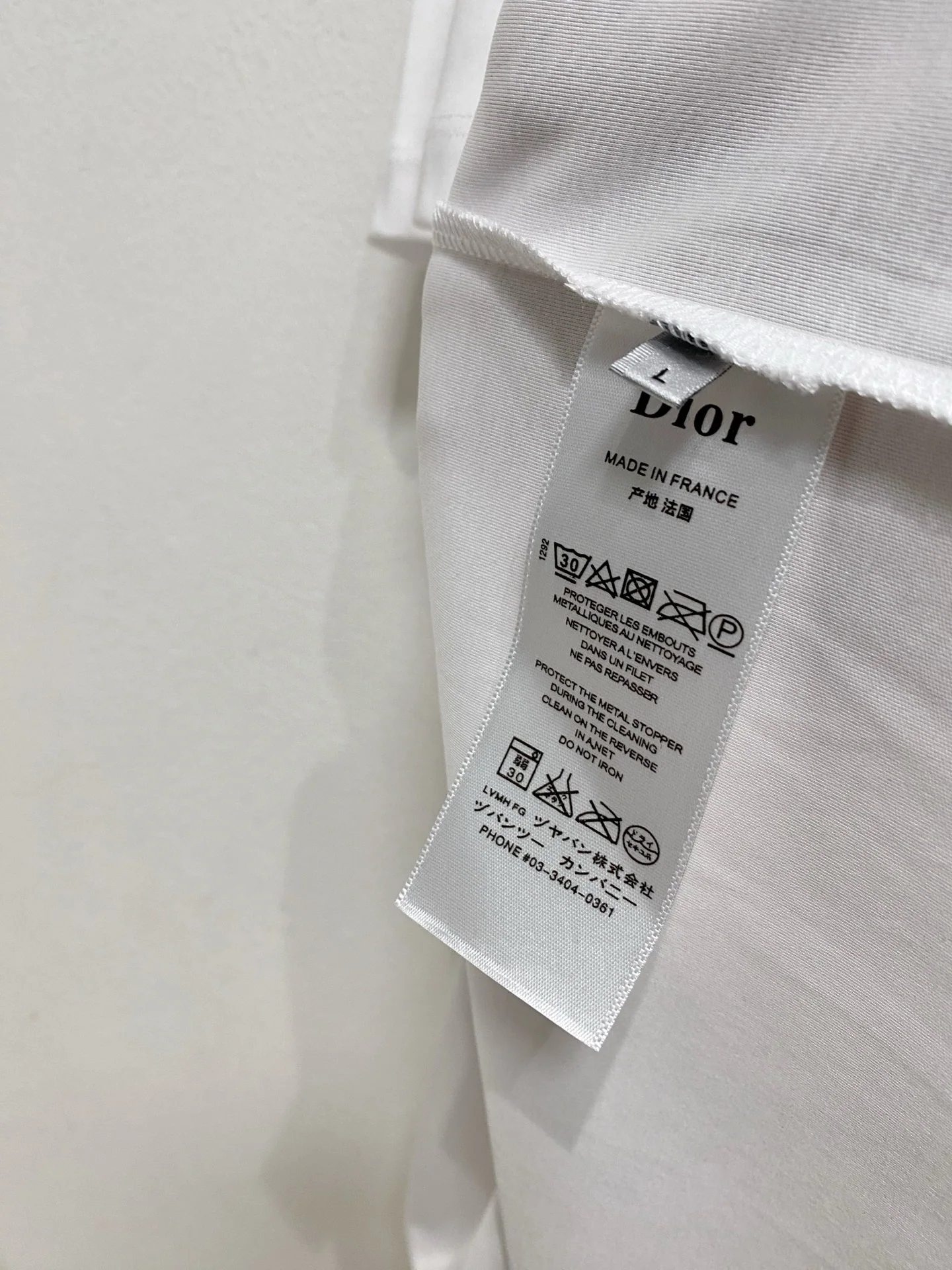 디올 크루넥 남성 반팔 티셔츠 상세 이미지 8