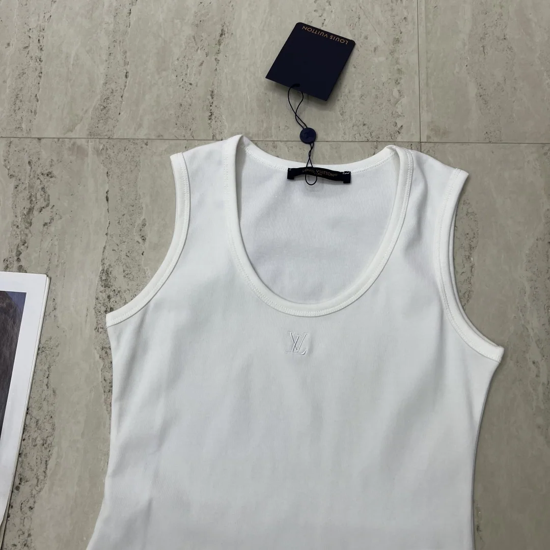 루이비통 여성 코튼 반팔 티셔츠 상세 이미지 6