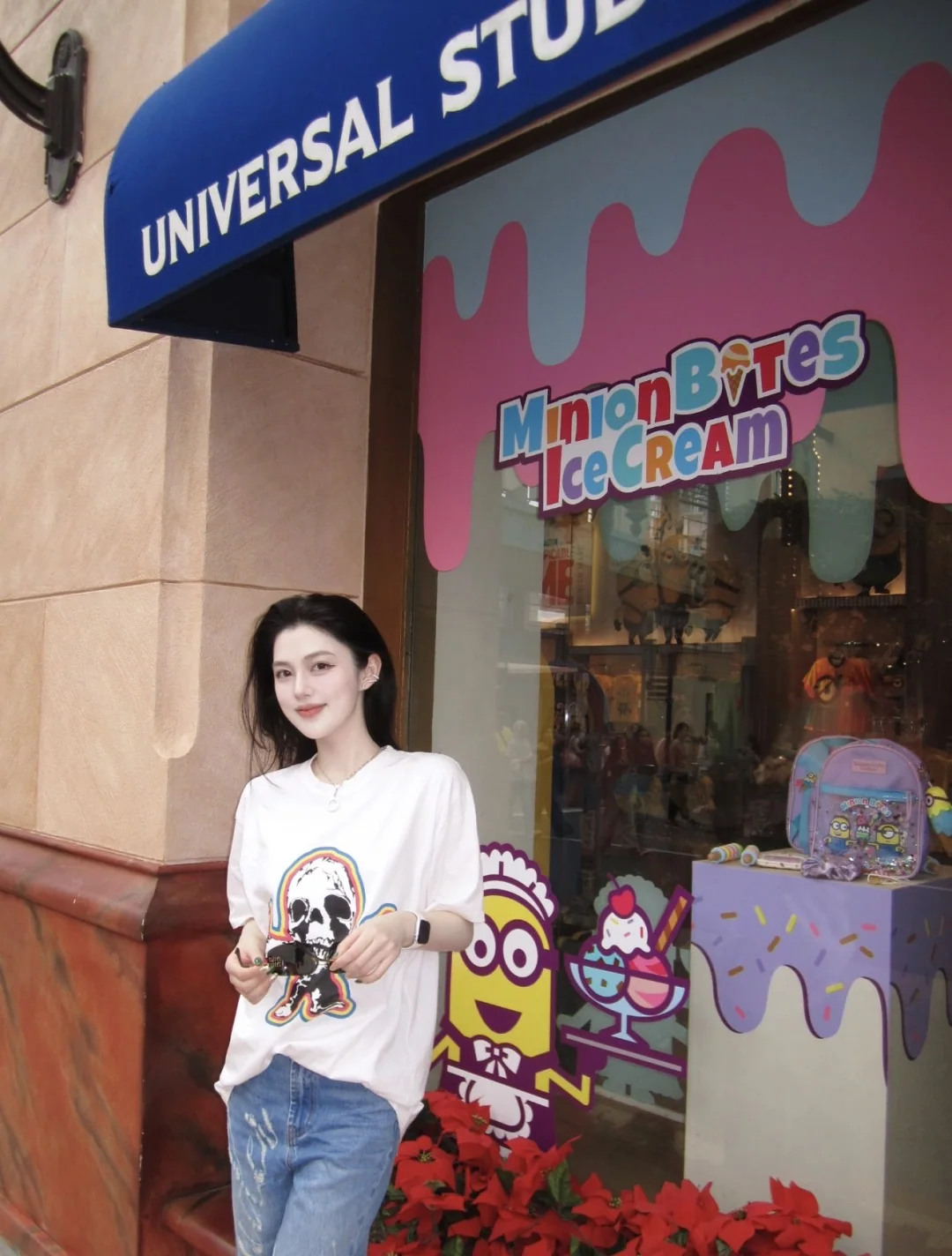 크롬하츠 포티 컬러풀 스컬 남성 반팔 티셔츠 상세 이미지 18