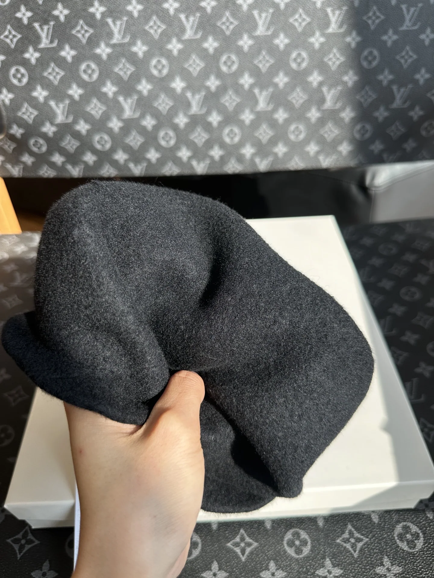 마르지엘라 영지 인견 울 소재 캡 상세 이미지 7