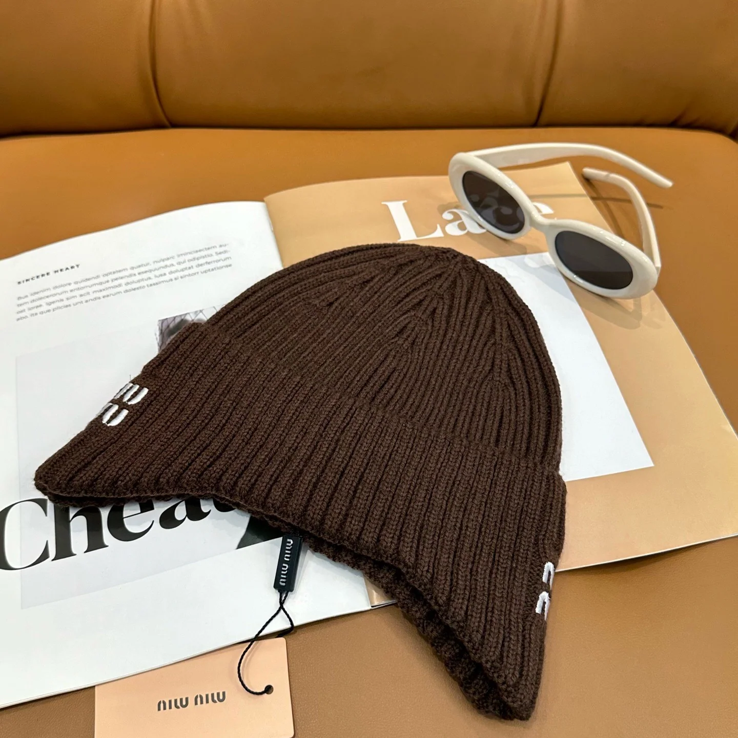 미우미우 모자 81414 Miu Miu Cap 상세 이미지 6