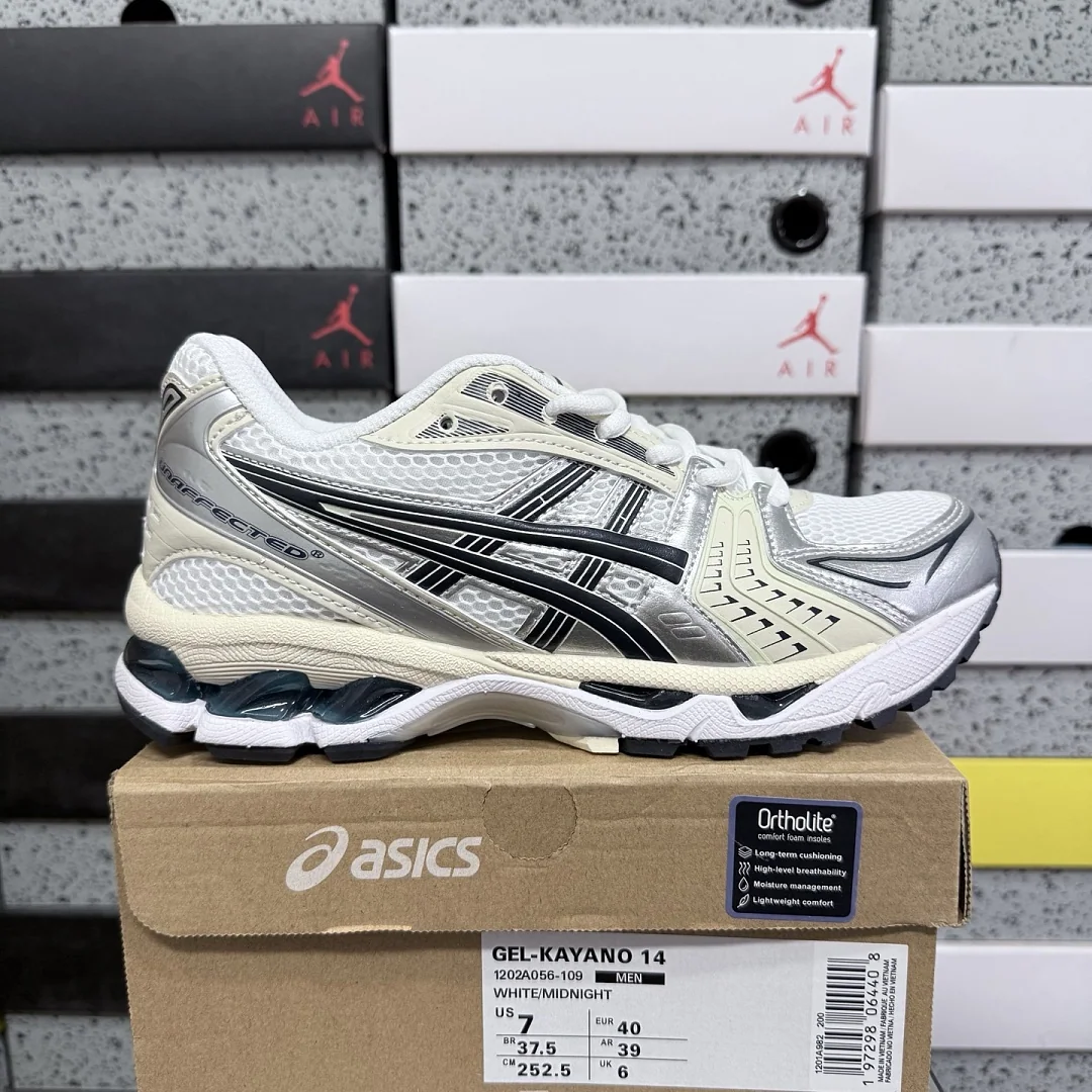 아식스 [WZ] 젤 카야노 14 1202A056-109 200398 Asics Gel-Kayano 14 White Midnight