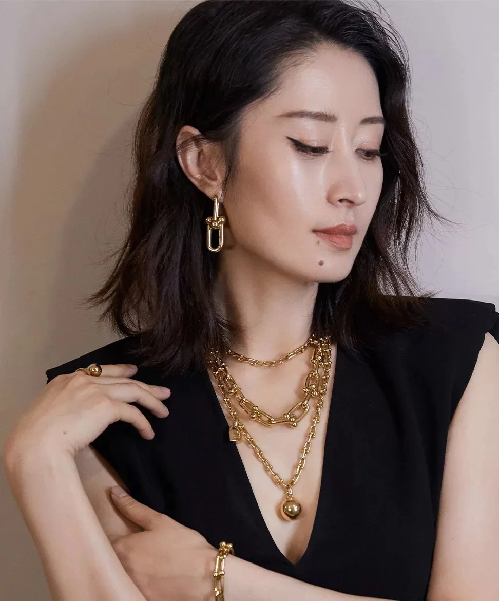 티파니 하드웨어 링크 목걸이 상세 이미지 2