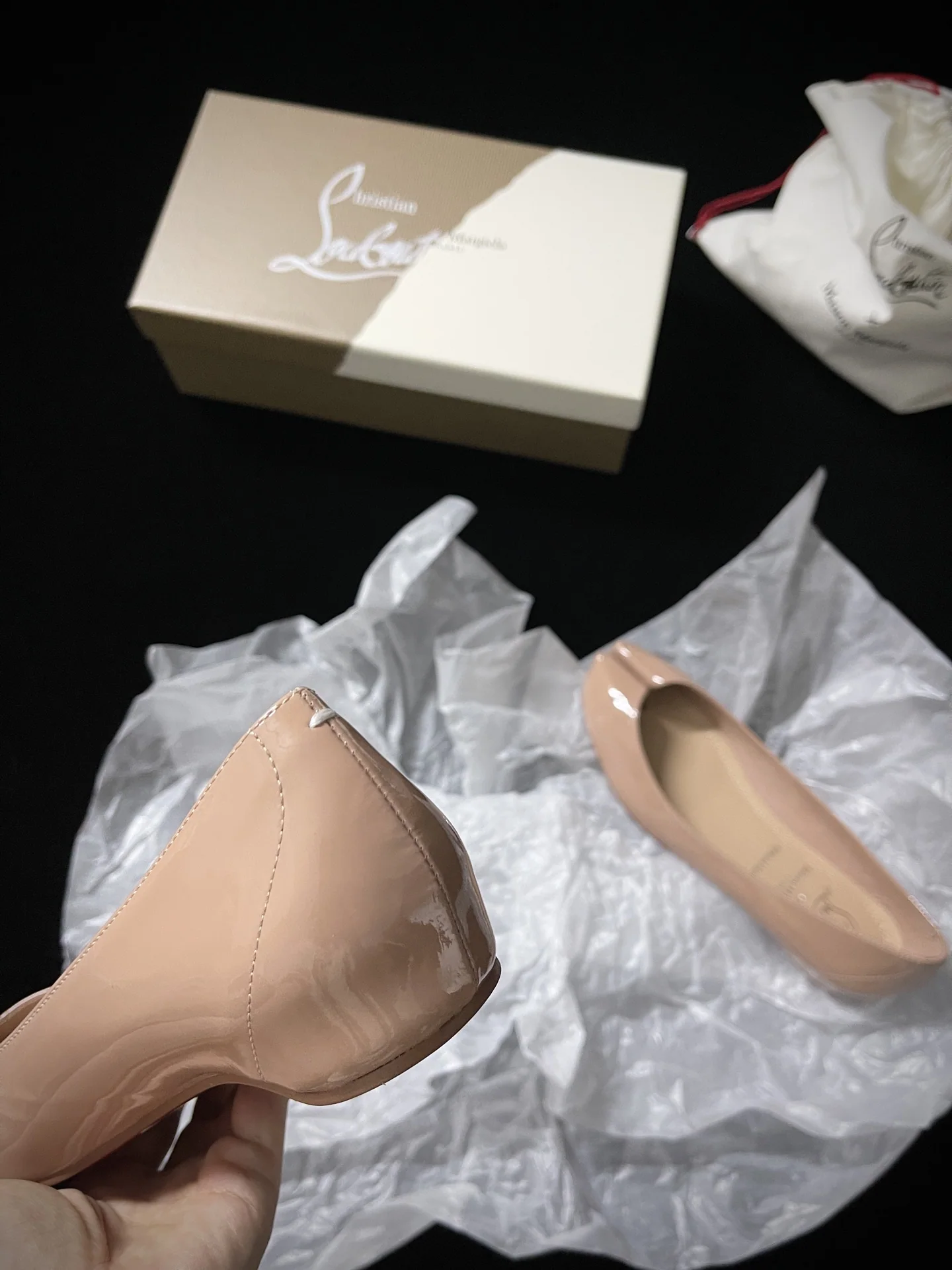 마르지엘라 레드 솔 소가죽 여성 신발 9066 상세 이미지 8