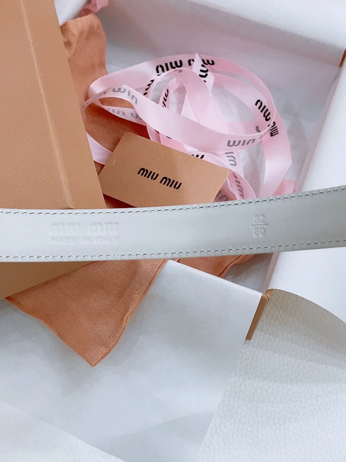미우미우 벨트 57863 Miu Miu Belt 상세 이미지 5