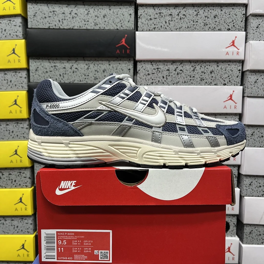 나이키 [CS] P 6000 IU7549-400 201676 Nike P-6000 Thunder Blue Pale Ivory