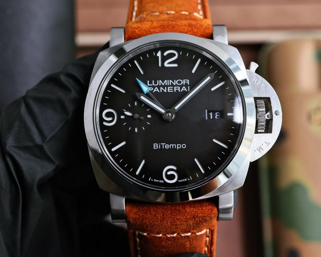 파네라이 루미노르 PAM1304 블랙 다이얼 한정판 레플리카 43869 Panerai 상세 이미지 4