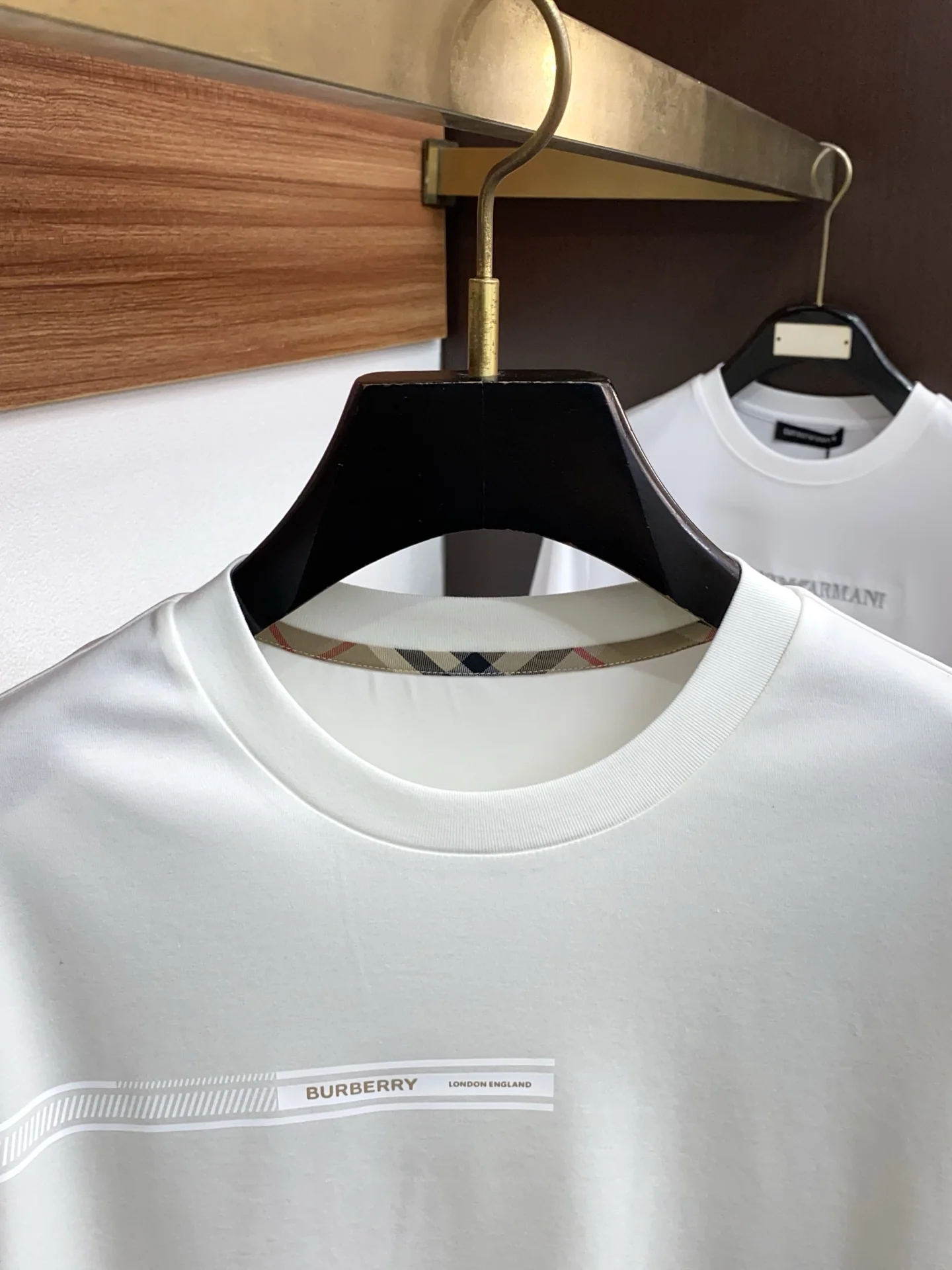 버버리 코튼 반팔 티셔츠 2026 AW 1570 상세 이미지 3