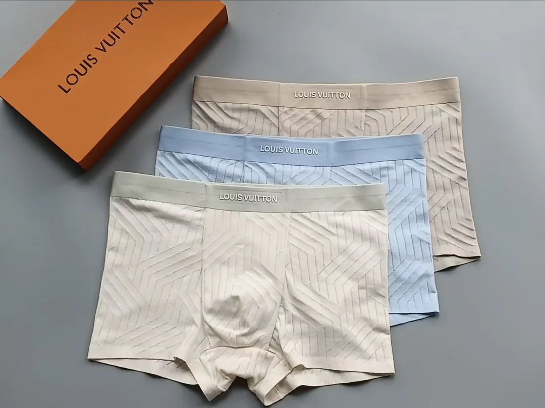 루이비통 남성 면 100% 심리스 속옷 세트 상세 이미지 7