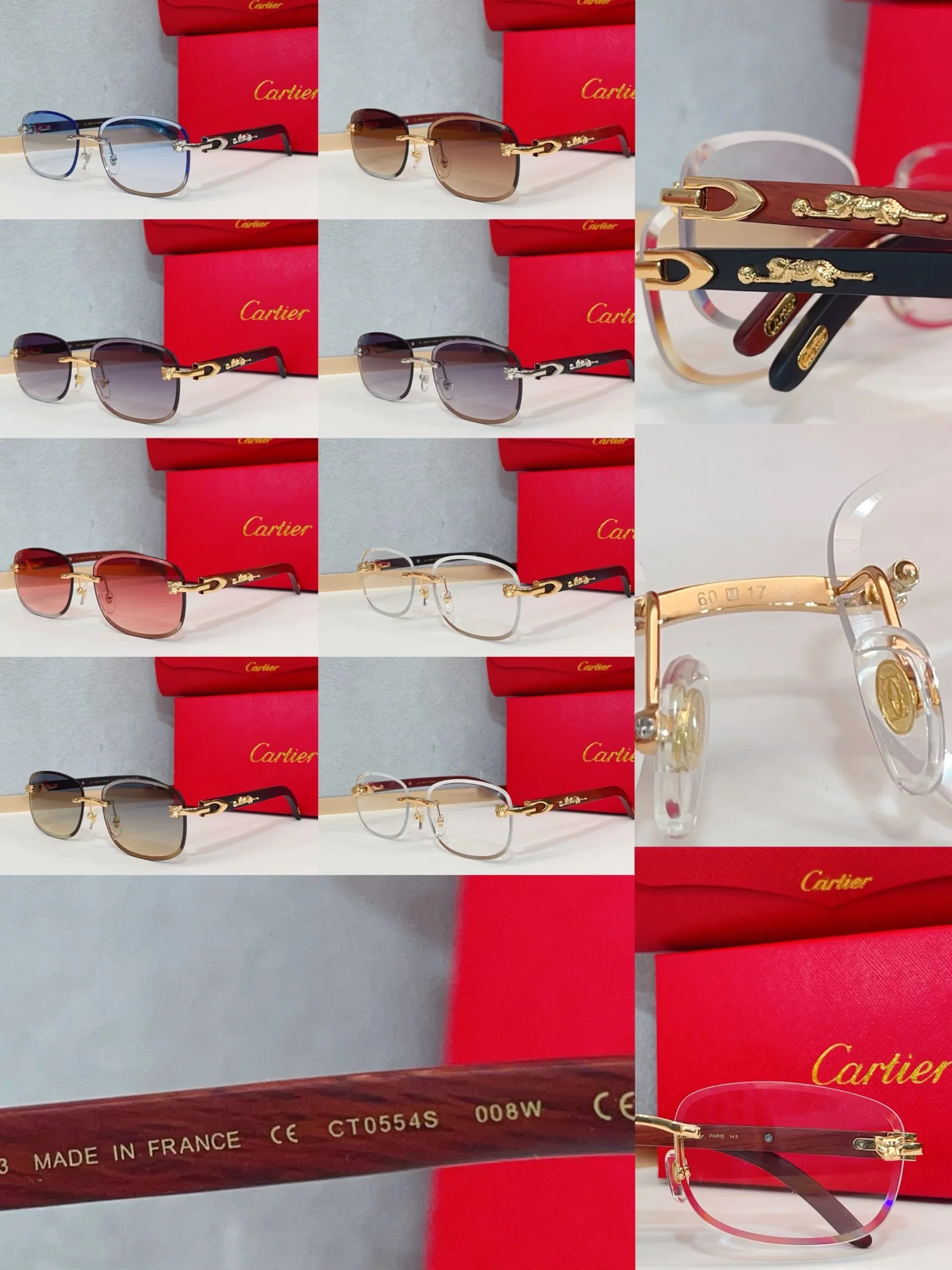 까르띠에 선글라스 72246 Cartier Sunglasses 상세 이미지 1