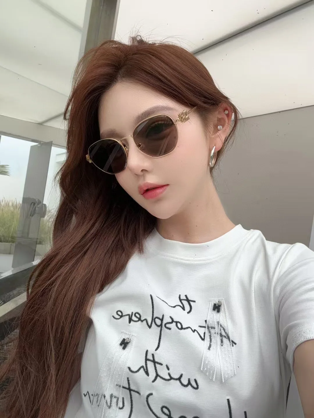 미우미우 MU 56 ZS 선글라스 73244