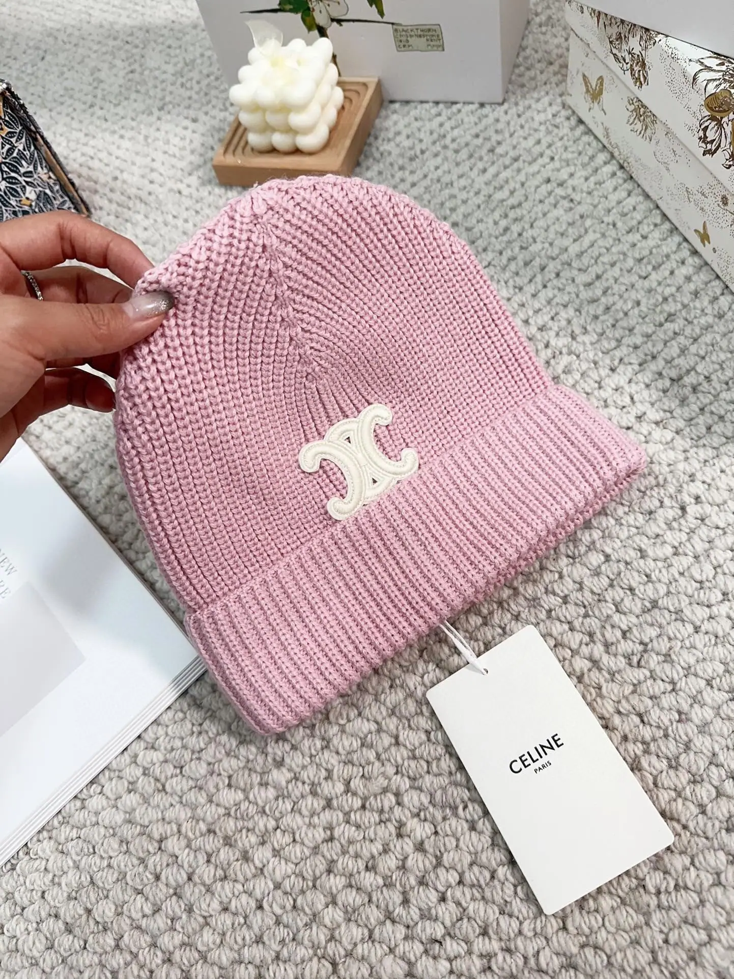 셀린느 모자 83409 Celine Cap 상세 이미지 5