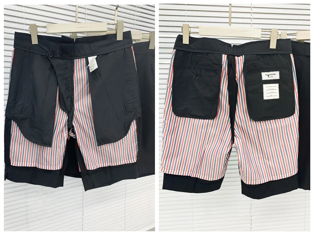 톰브라운 클래식 남성 반바지 상세 이미지 4