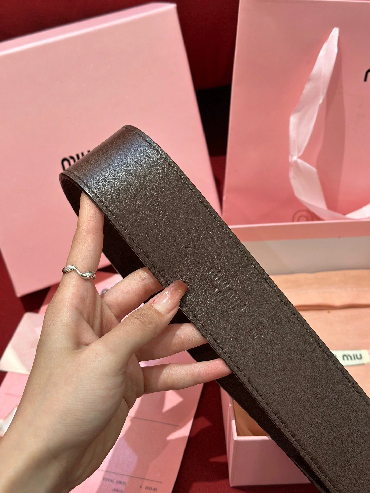미우미우 벨트 57833 Miu Miu Belt 상세 이미지 6