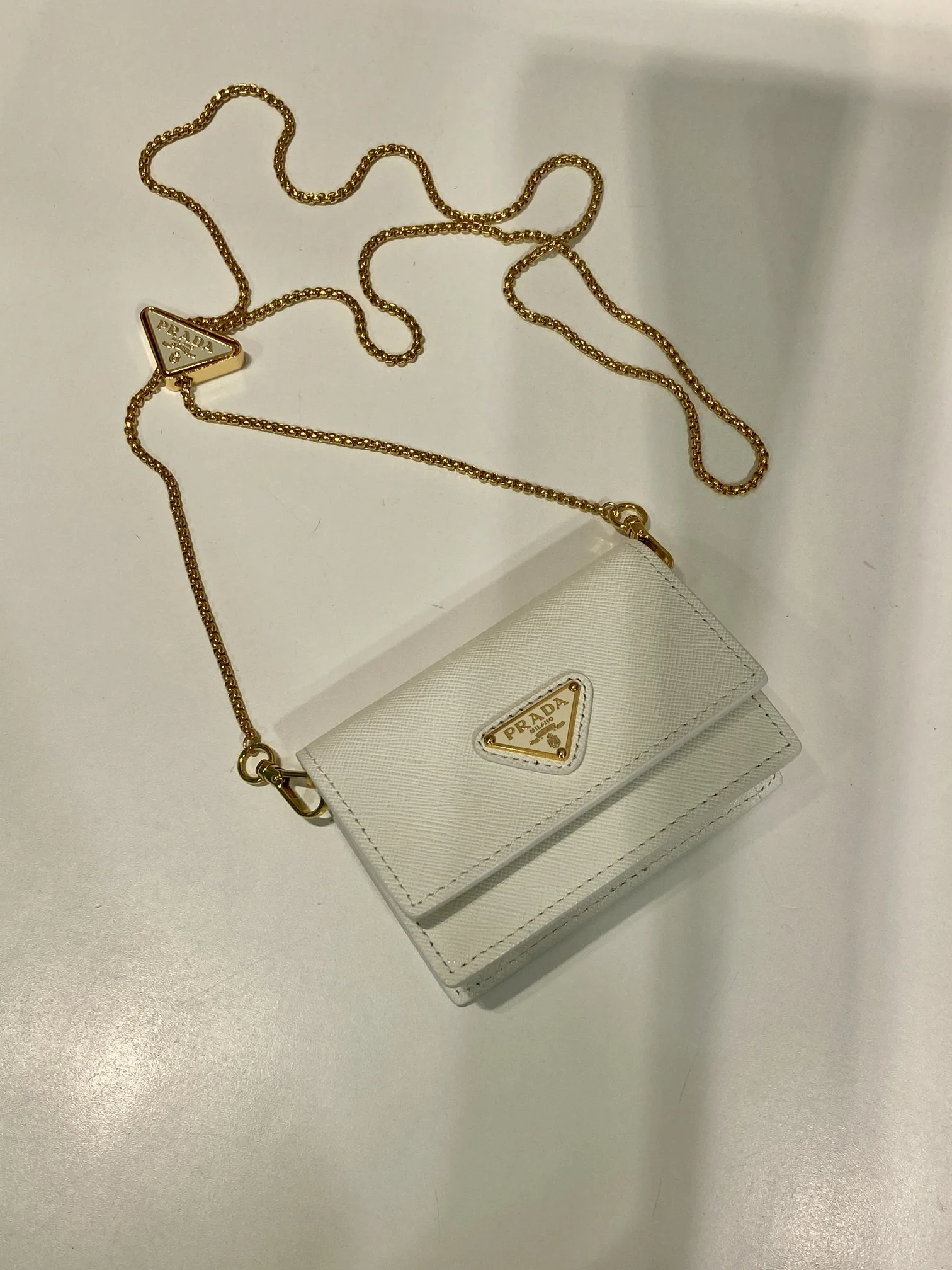 프라다 체인 숄더 카드 홀더 가방 1MR034 상세 이미지 4