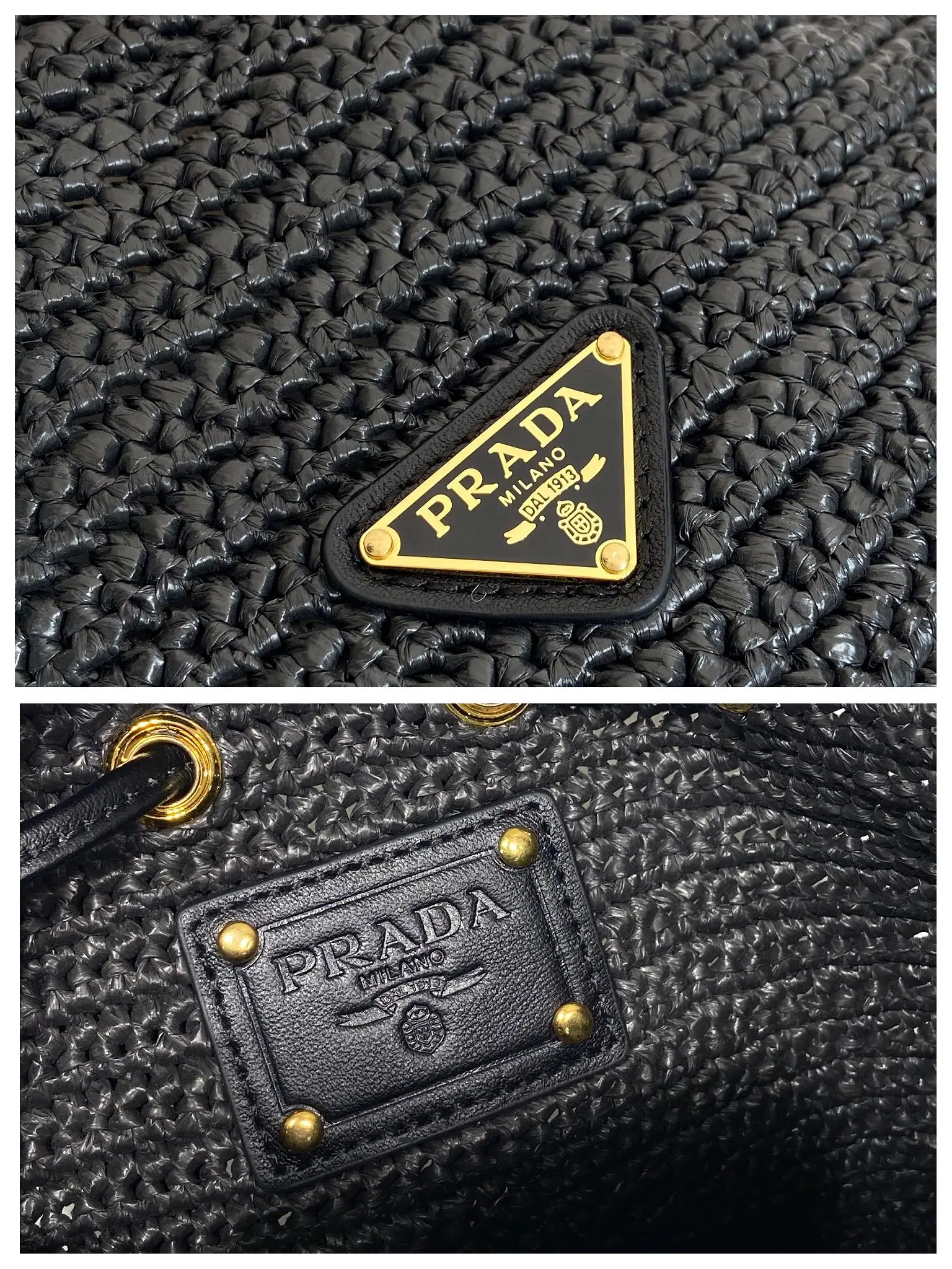 프라다 수제 짜임 버킷백 숄더 스트랩 가방 1BE068 상세 이미지 9