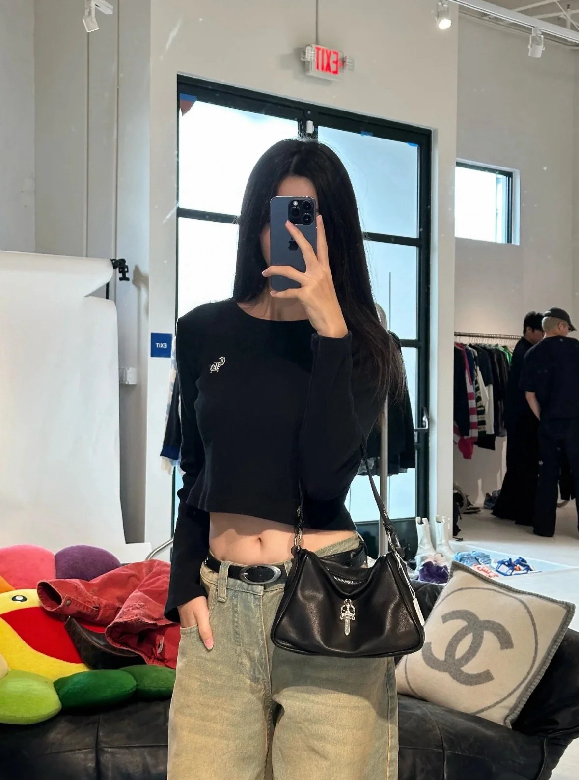 크롬하츠 블랙 치킨 너겟 가방 상세 이미지 11