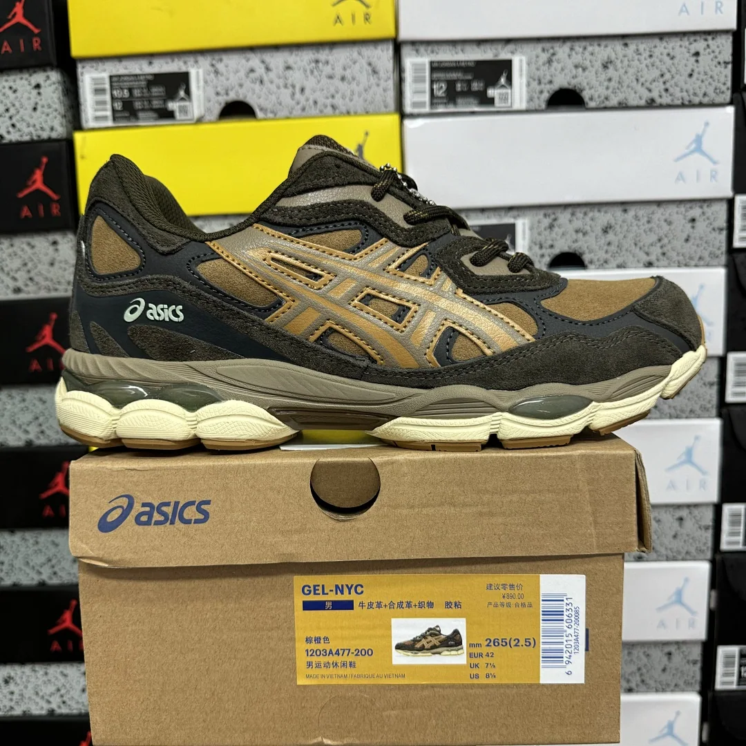아식스 [CZ] 젤 NYC 1203A477-200 200257 Asics Gel-NYC Brown Storm Tan Presidio 상세 이미지 3