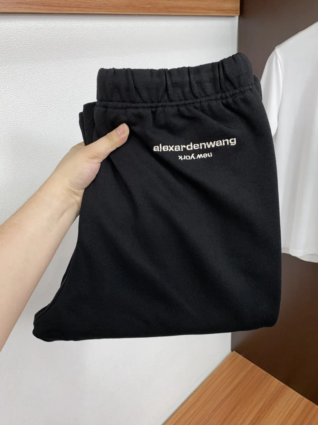 알렉산더왕 남성 코튼 스트레이트 바지 151389