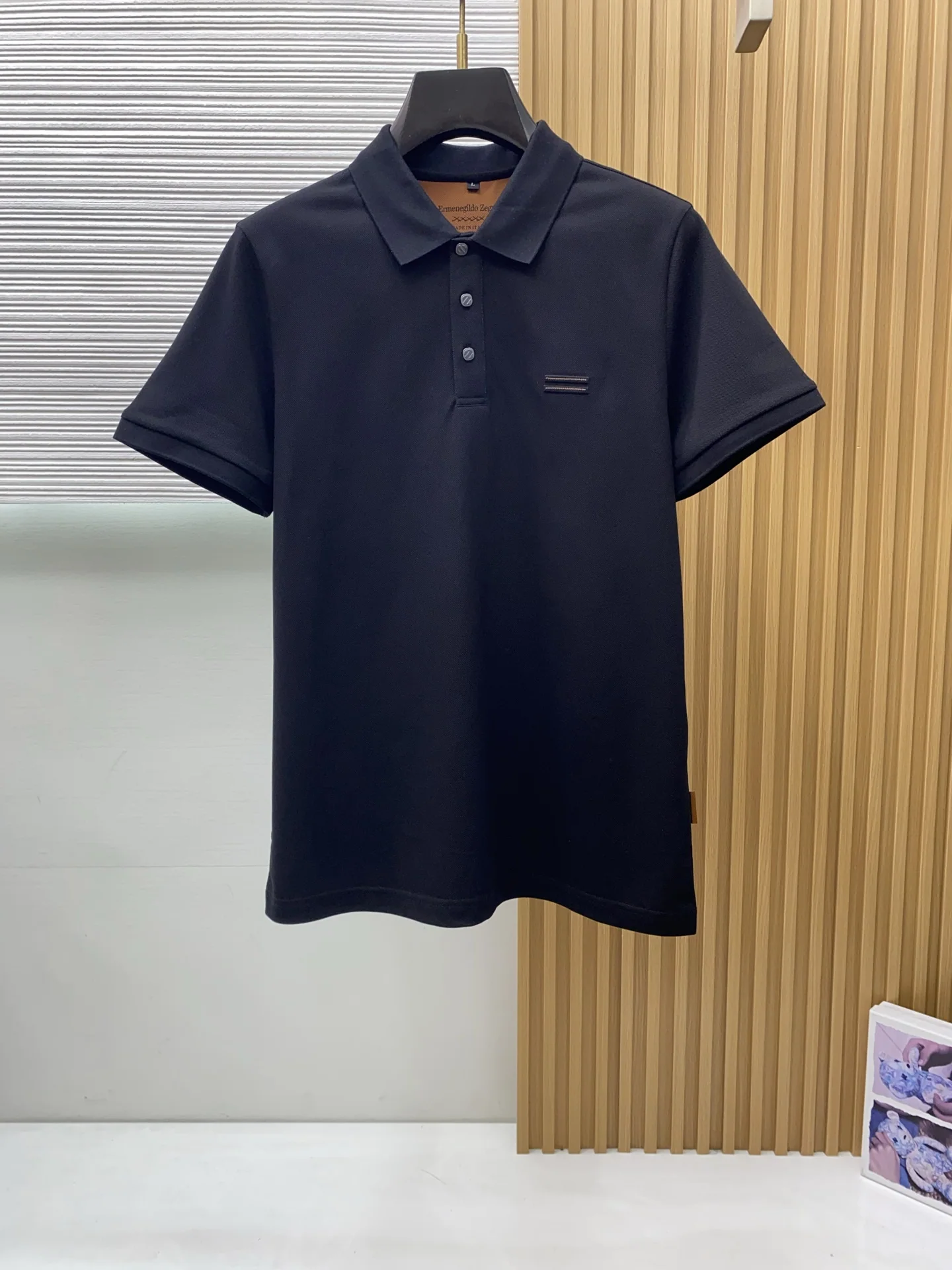 제냐 클래식 반팔 폴로셔츠 상세 이미지 1