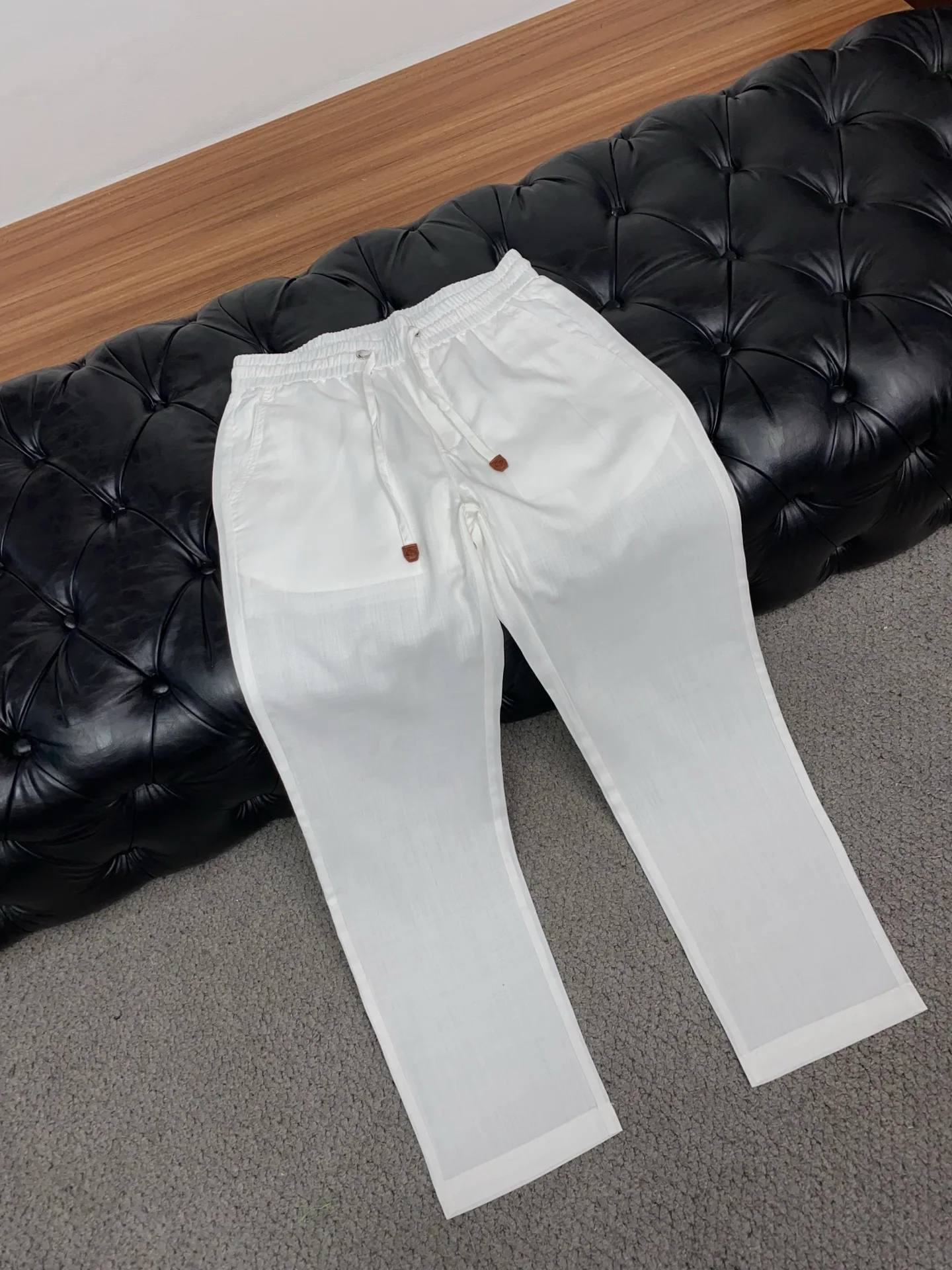 로로피아나 린넨 남성 바지 상세 이미지 6