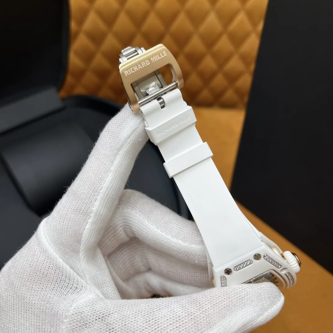 리차드밀 블랙 화이트 세라믹 남성 시계 레플리카 44915 Richard Mille 상세 이미지 9