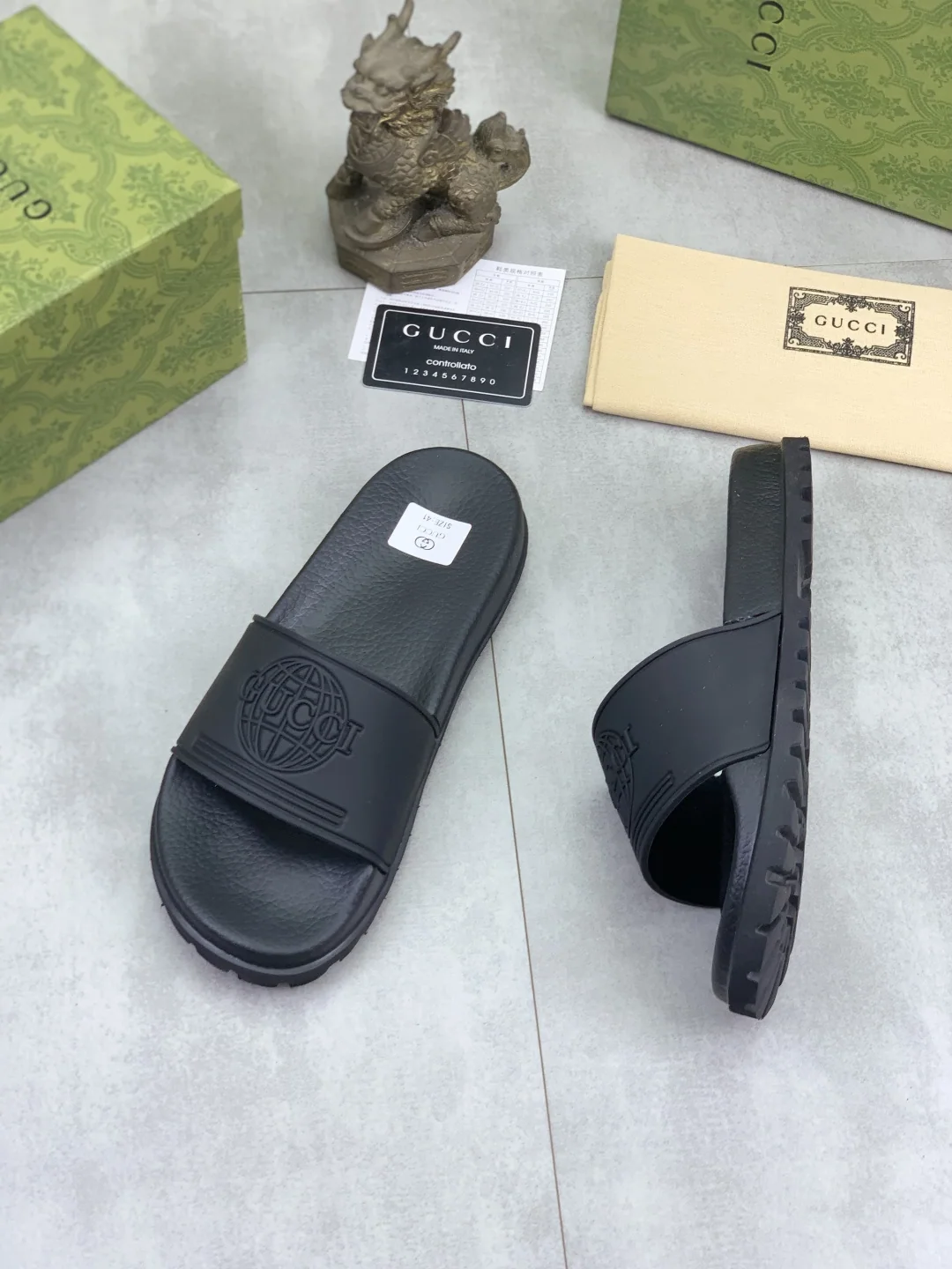 구찌 뱀띠 캐주얼 슬리퍼 상세 이미지 3