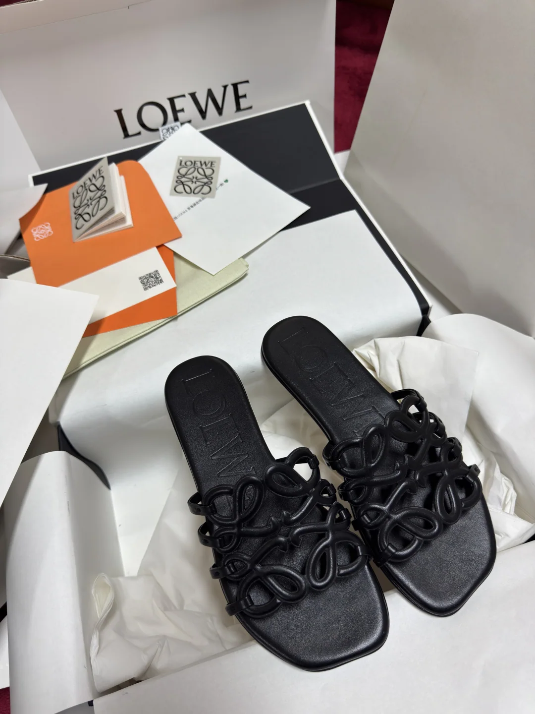 로에베 중공 수제 맞춤 슬리퍼 상세 이미지 1