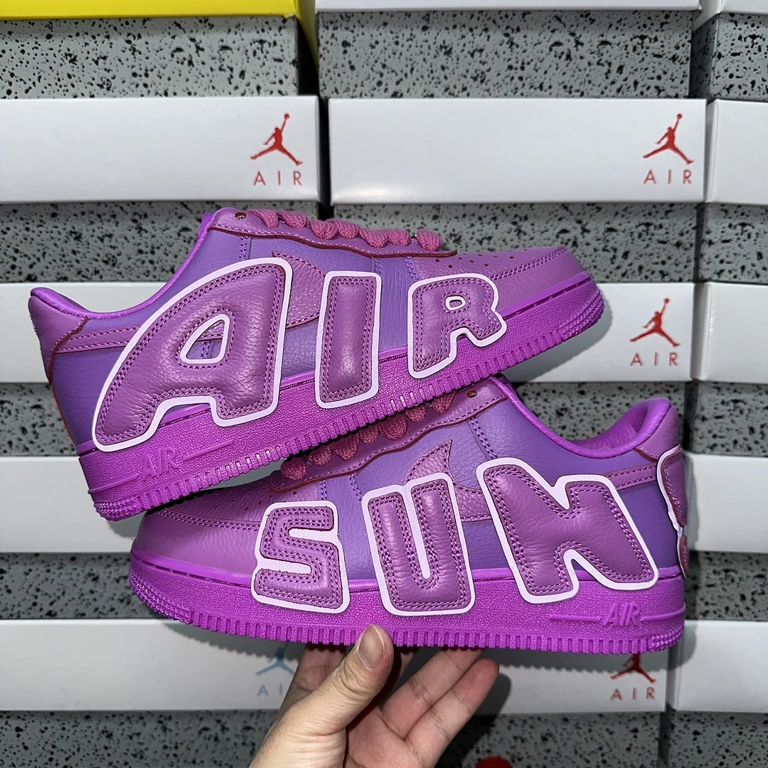 나이키 [G] 에어 포스 1 로우 퍼플 FQ7069-500 201764 Nike Air Force 1 Low Cactus Plant Flea 상세 이미지 4