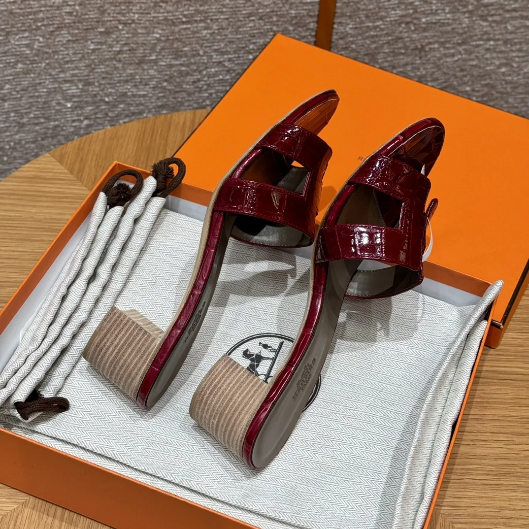 에르메스 오아시스 하이힐 샌들 8485 상세 이미지 4