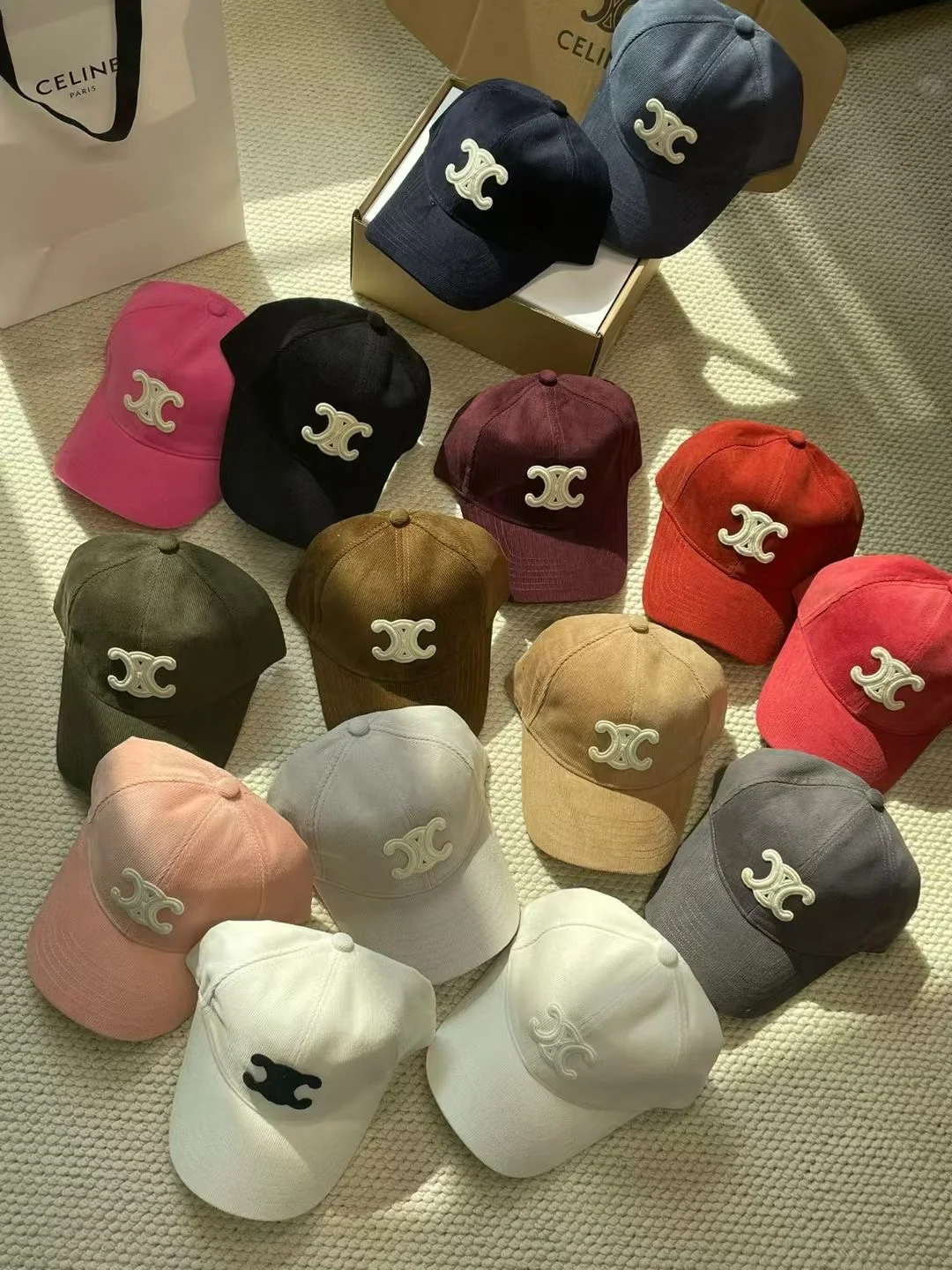 셀린느 코듀로이 베이스볼 캡 상세 이미지 2