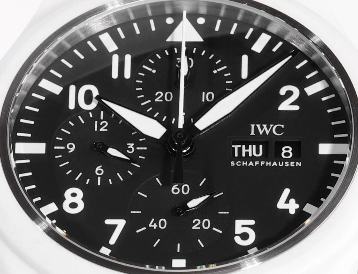 IWC 파일럿 탑건 세라믹 시계 상세 이미지 5