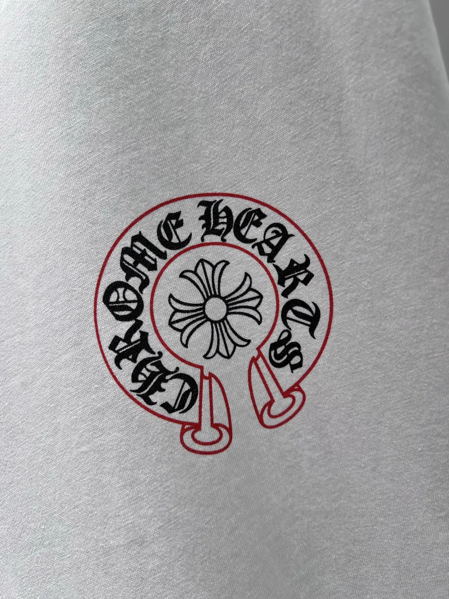 크롬하츠 여성 컬러풀 배지 반팔 티셔츠 상세 이미지 6