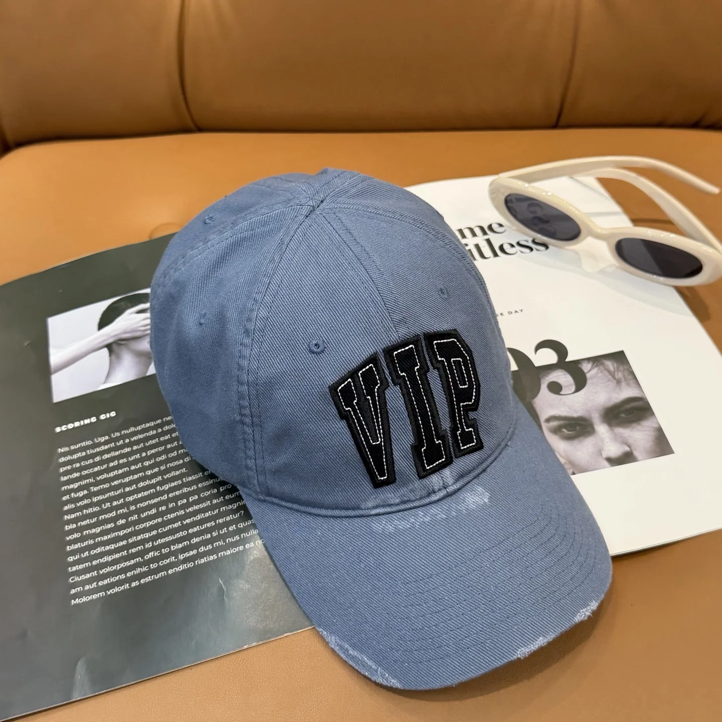 발렌시아가 자수 로고 야구모자 상세 이미지 8