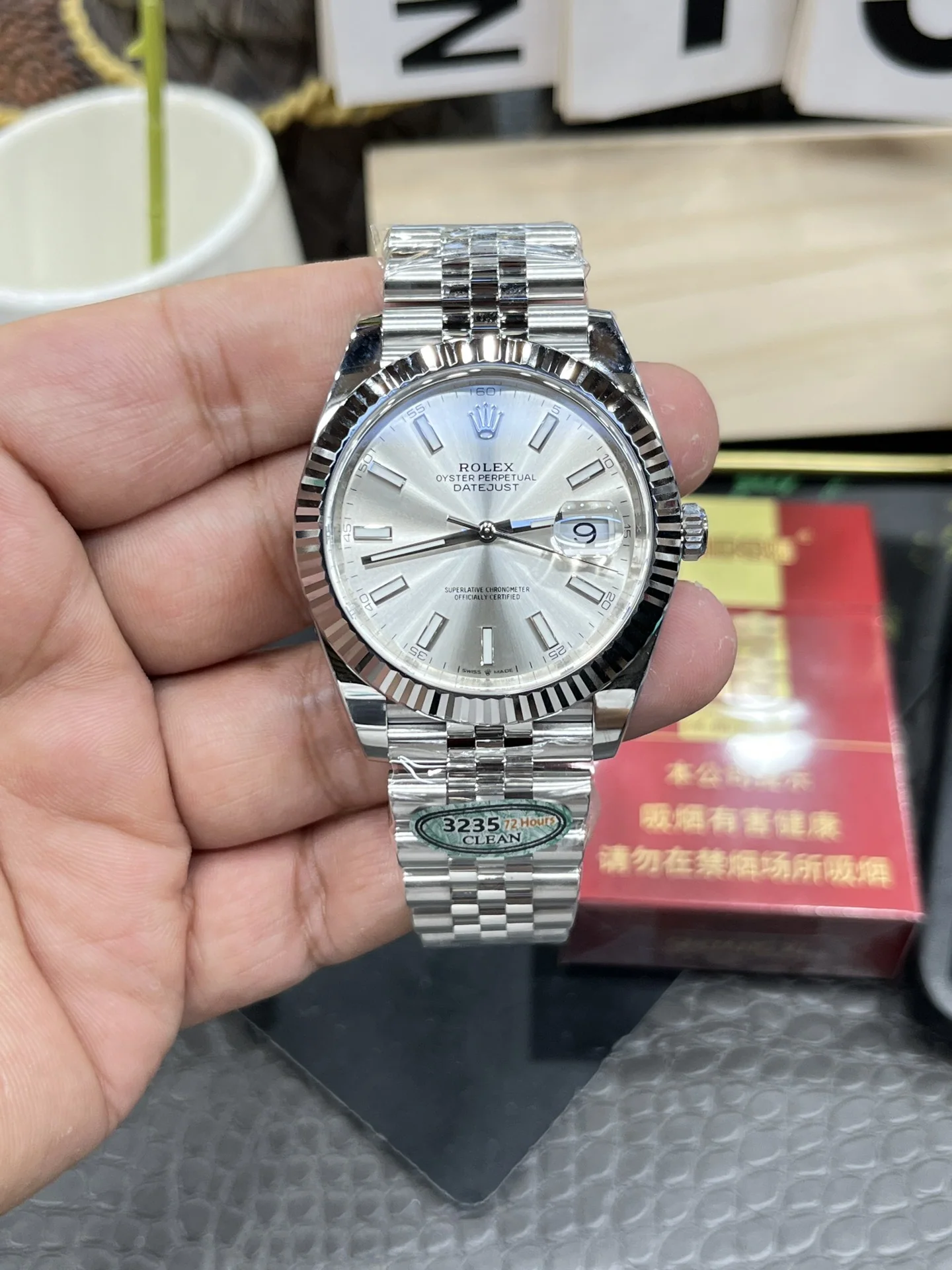 롤렉스 데이트저스트 41MM3235 무브먼트 레플리카 43187 Rolex 상세 이미지 1
