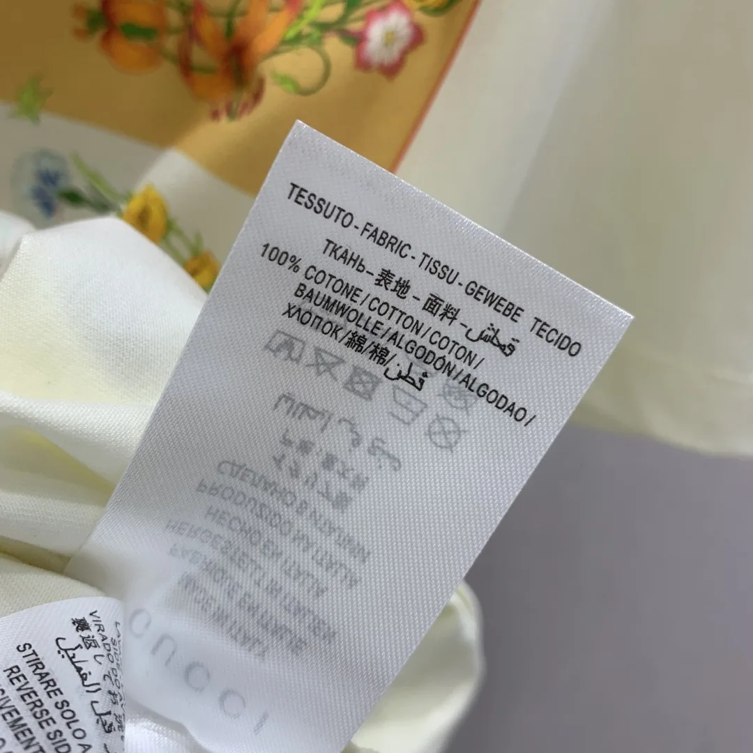 구찌 라운드넥 플라워 반팔 티셔츠 상세 이미지 8