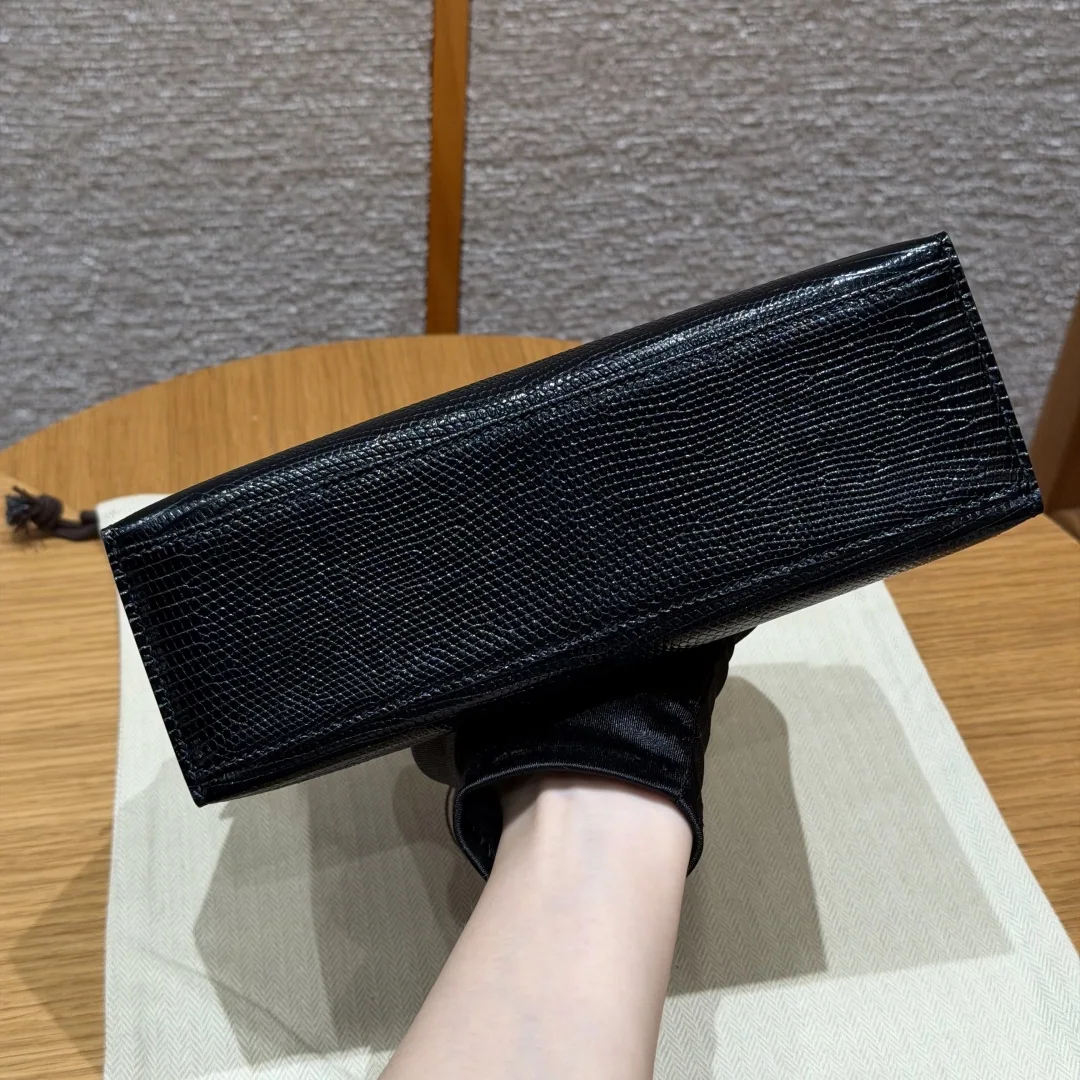 에르메스 켈리 도마뱀 가죽 클러치백 상세 이미지 5