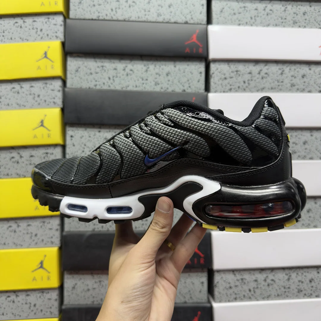나이키 [BD] 에어 맥스 플러스 HM0709-100 201843 Nike Air Max Plus White Black Racer Blue 상세 이미지 6