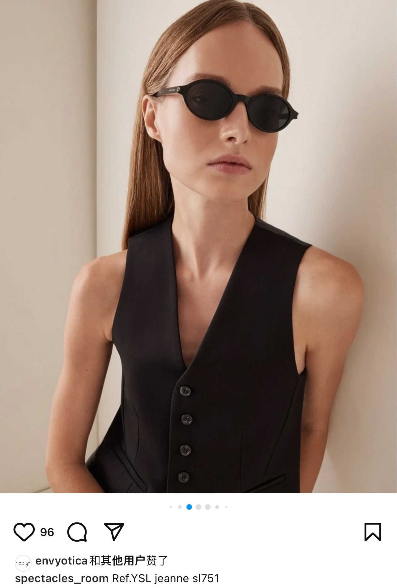 생로랑 선글라스 73482 Saint Laurent Sunglasses 상세 이미지 8