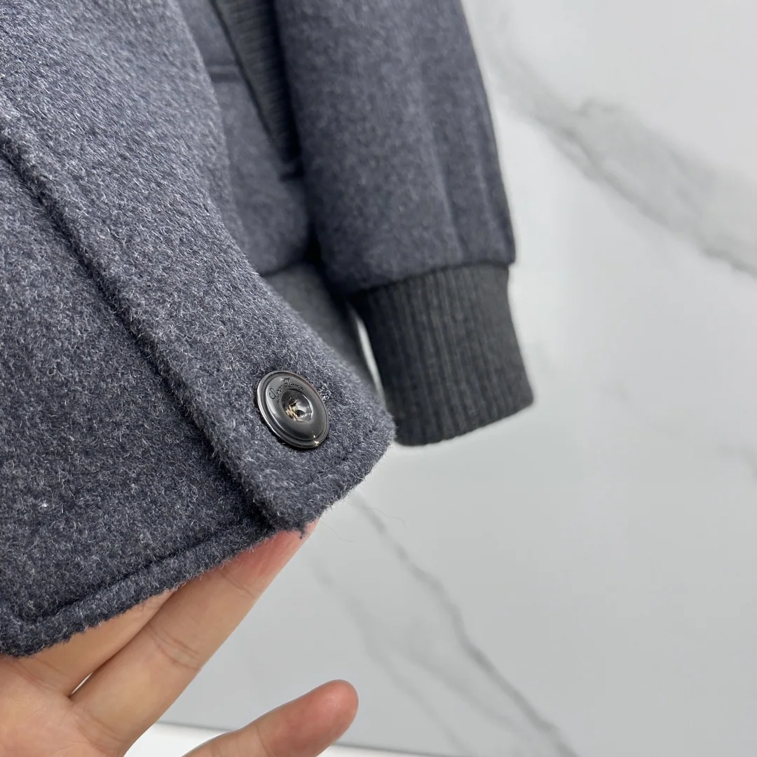 로로피아나 울 라펠 자켓 남성용 상세 이미지 7