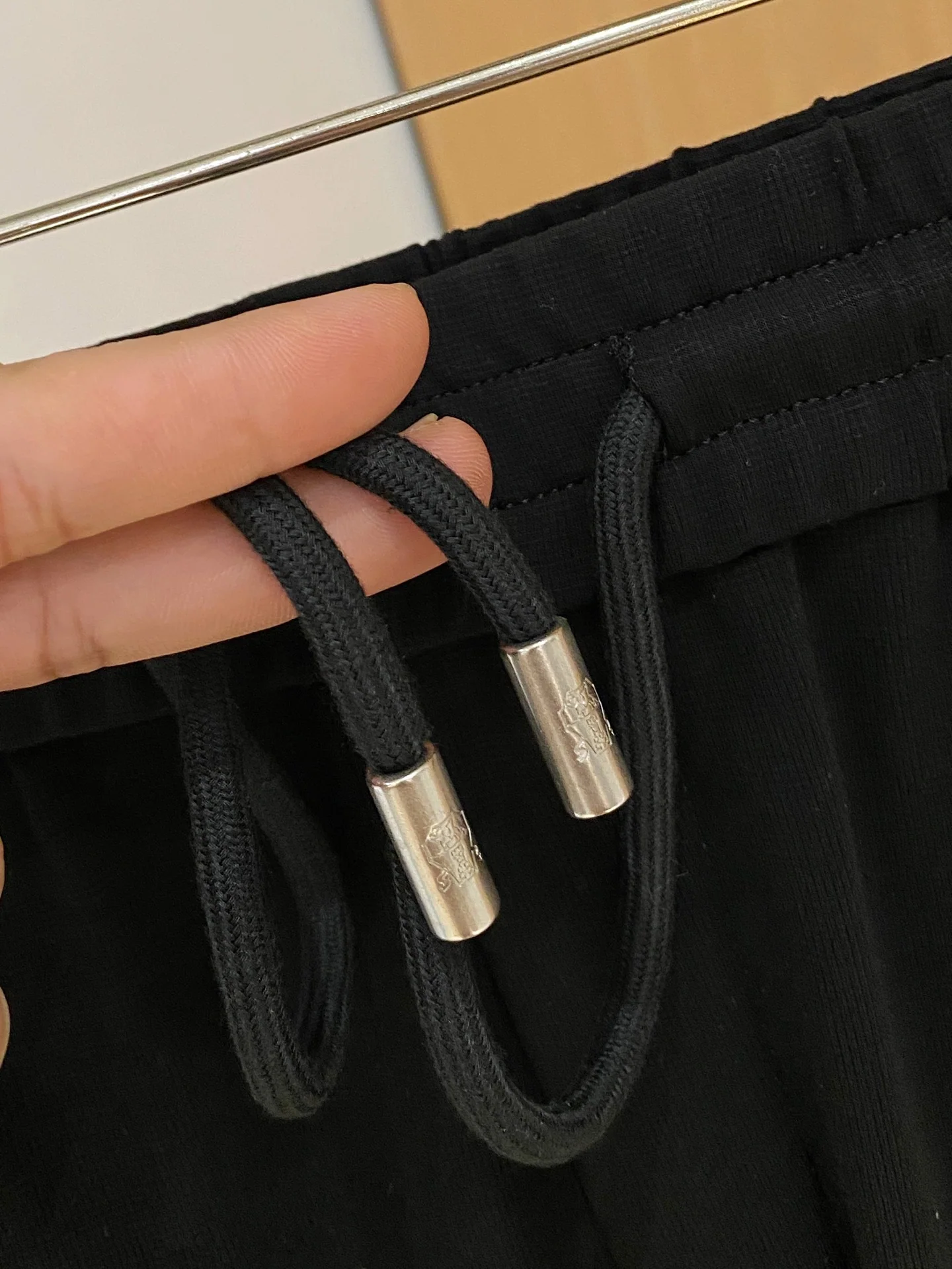 브루넬로쿠치넬리 에어리 라이스 그레인 체크 남성 바지 상세 이미지 7