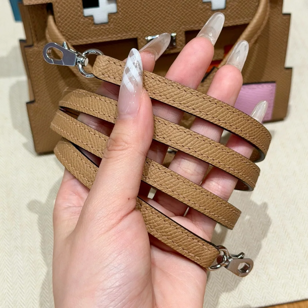 에르메스 켈리돌백 밀크티 가죽 가방 상세 이미지 9