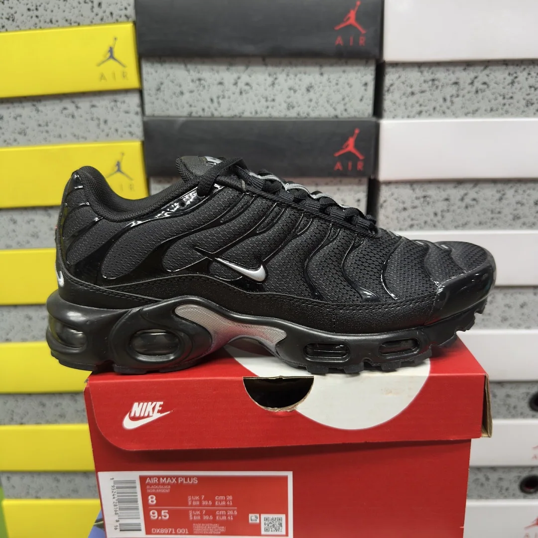 나이키 [BD] 에어 맥스 플러스 DX8971-001 201903 Nike Air Max Plus Mini Swoosh Black Silver