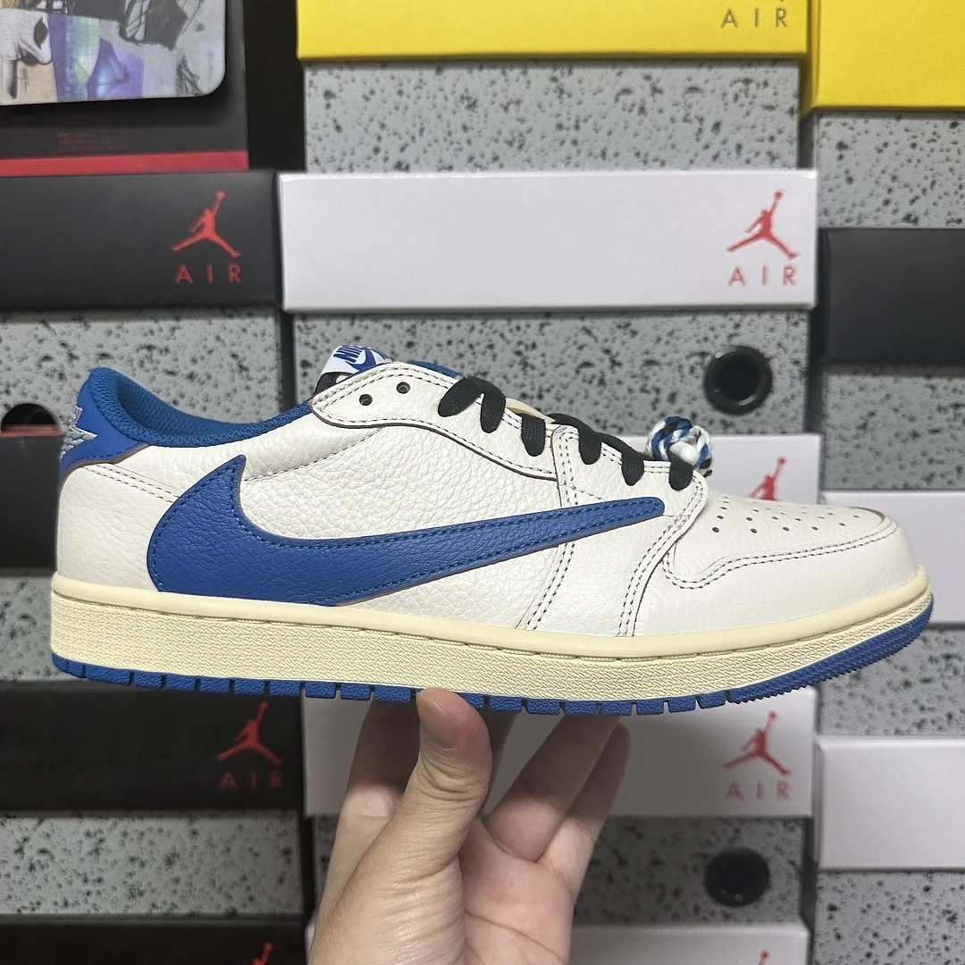 나이키 [FK] DM7866-104 201839 Nike Fragment X Travis Scott Sail Military Blue 상세 이미지 3