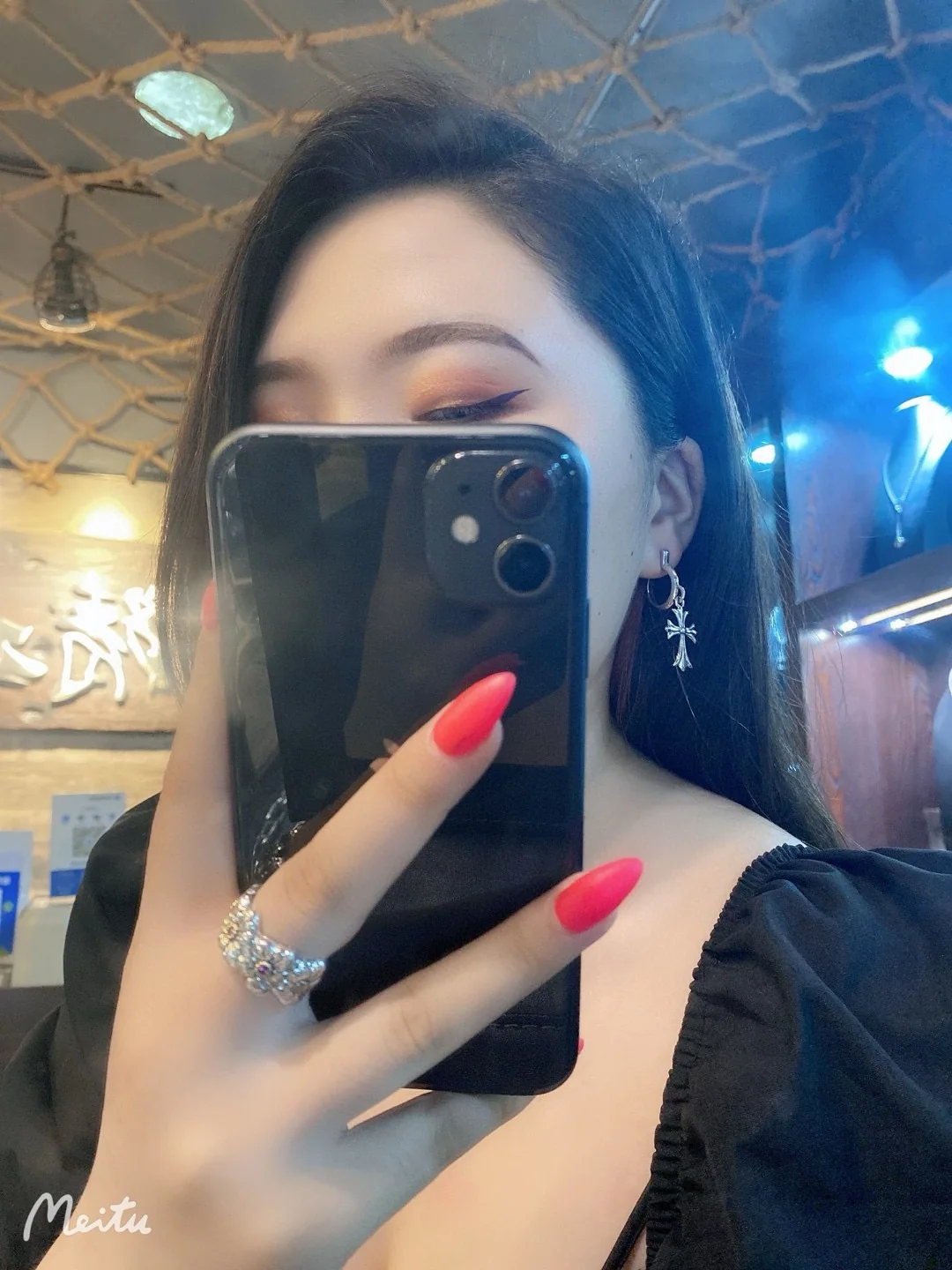 크롬하츠 스터드 귀걸이 상세 이미지 7