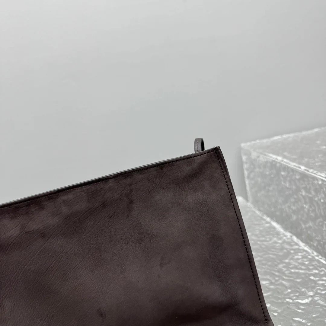 더로우 소가죽 접힌 가장자리 토트백 상세 이미지 10