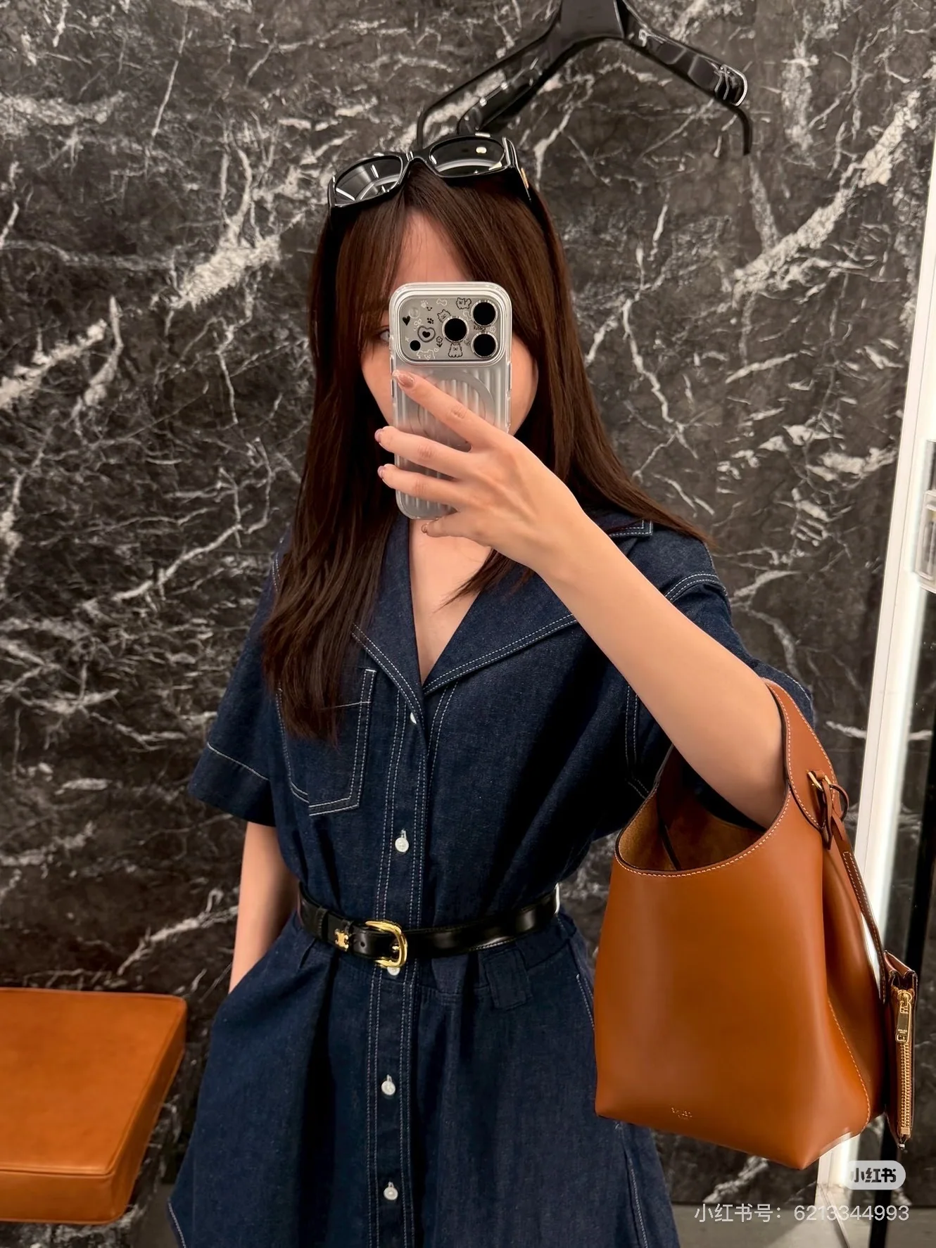 셀린느 데님 원피스 상세 이미지 6