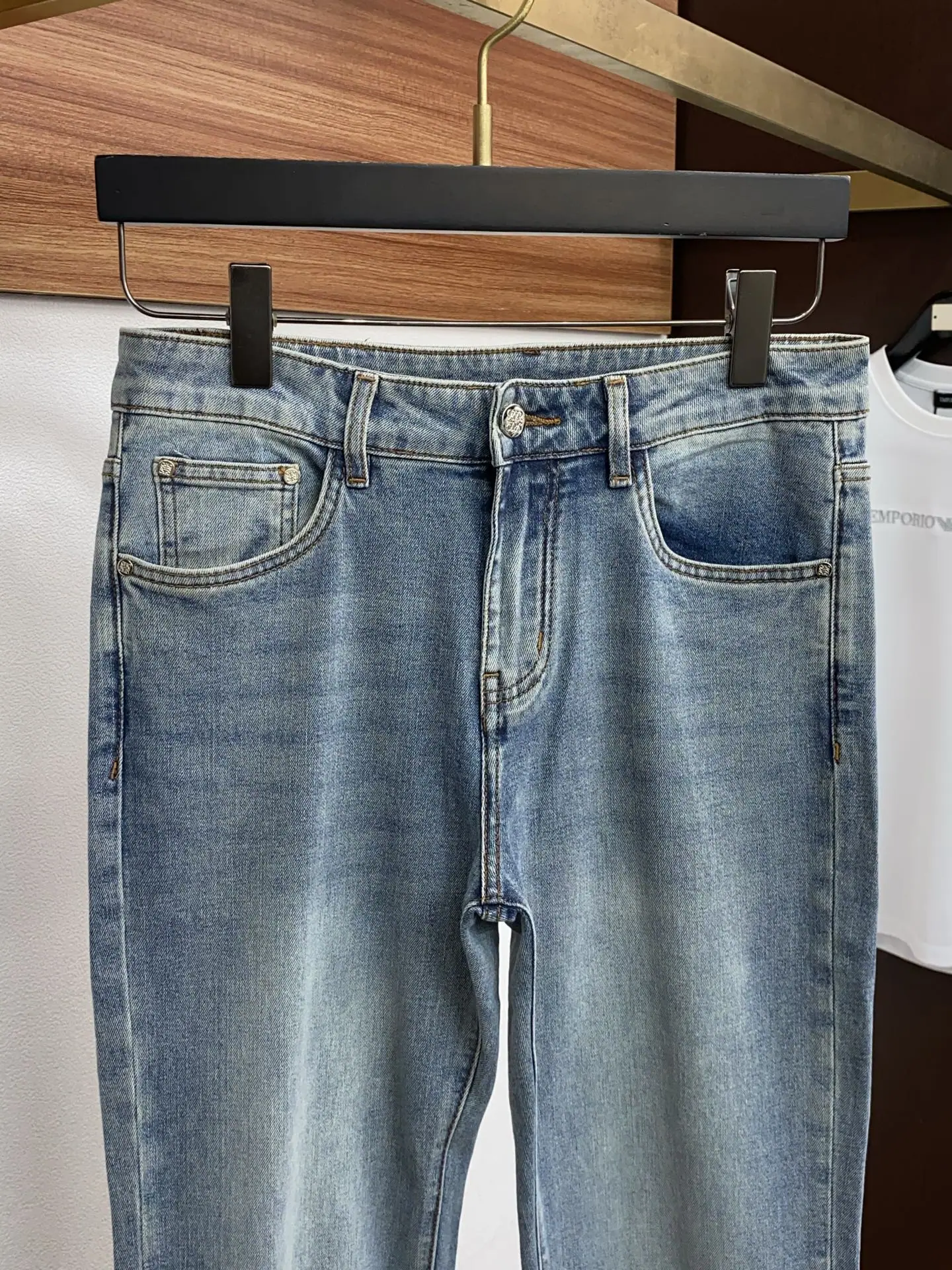 로에베 데님 남성 바지 상세 이미지 3