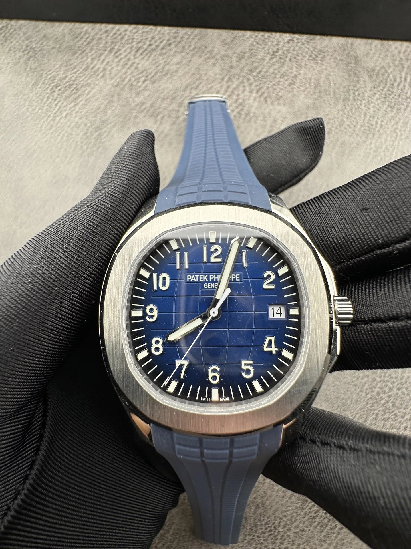 파텍필립 아쿠아넛 5167 자동 그레이 다이얼 3 K 공장 레플리카 44052 Patek Philippe 상세 이미지 2