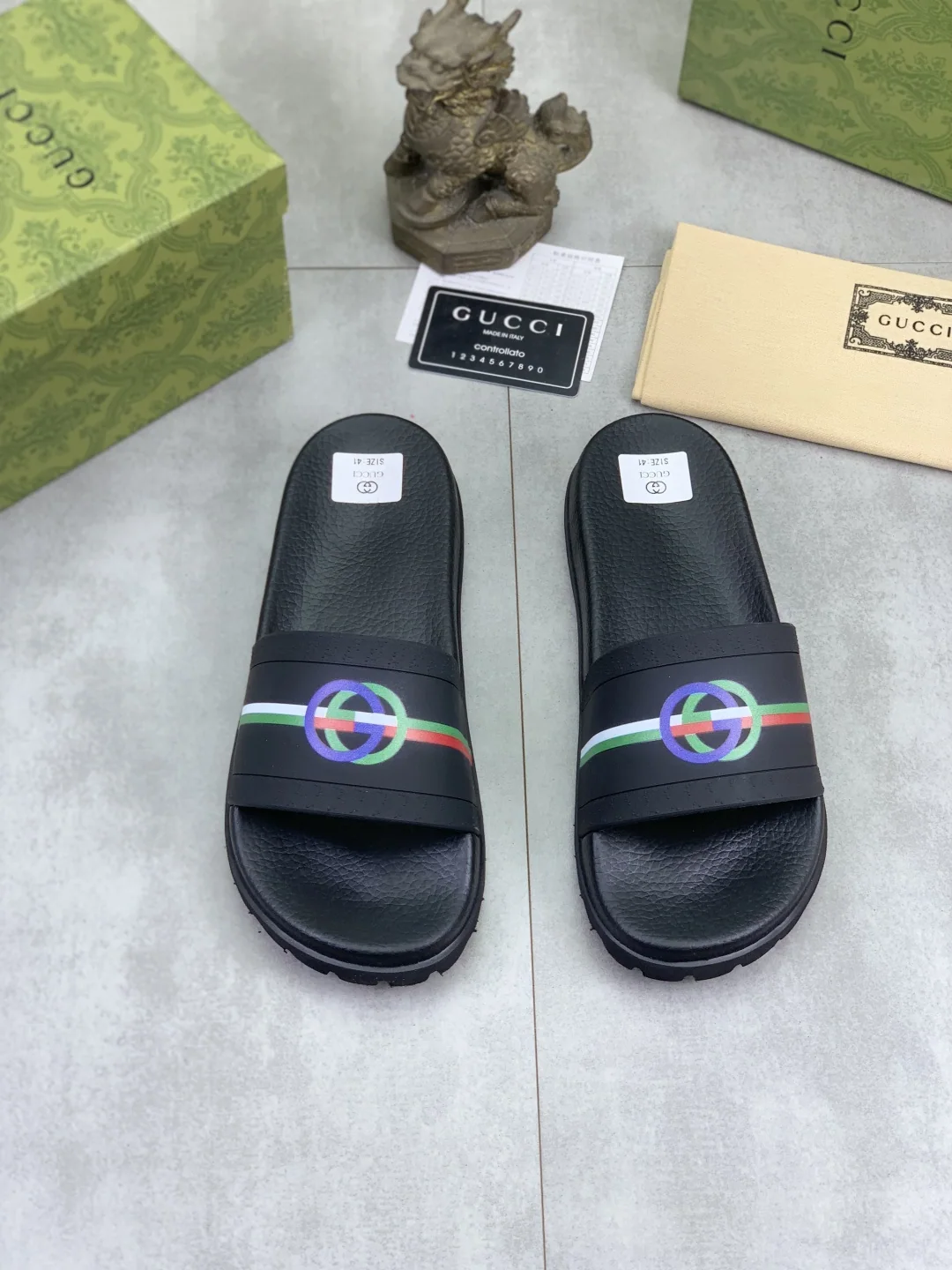 구찌 뱀띠 캐주얼 샌들 상세 이미지 2